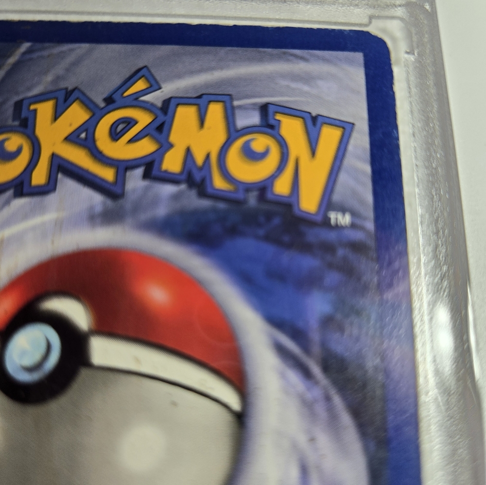 ✨ Holographic Vintage Snorlax Pokémon Card – Moderate Play – Magnetic Case Incl. - Picture 8 of 8